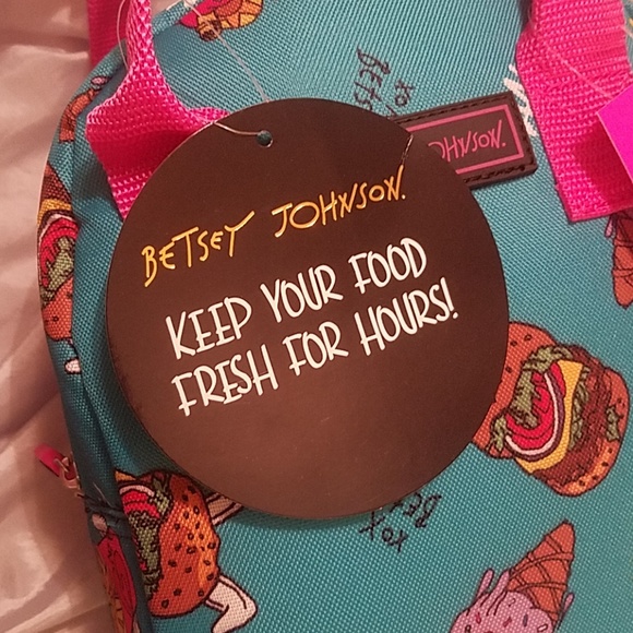 Betsey Johnson ice cream fries print lunchbox - Picture 4 of 4